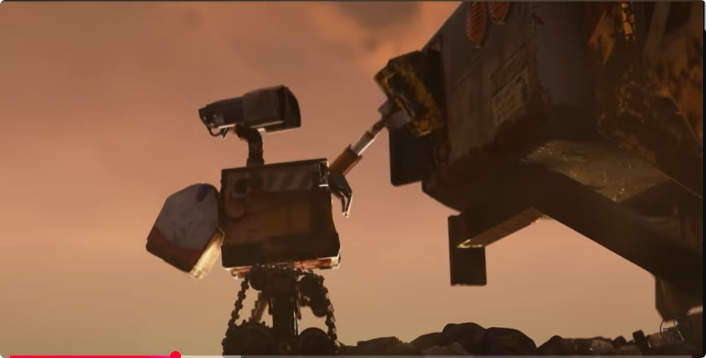 Jeremy Fielding giving a fantastic tutorial on building WALL-E