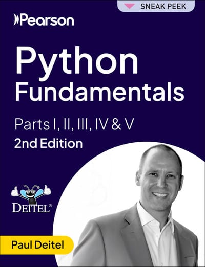 Python Fundamentals with Paul Deitel, 2nd Edition